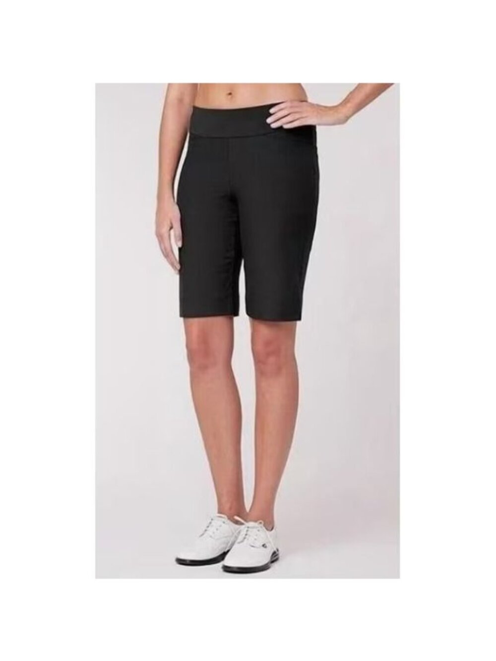 Tail Womens Pull On Comfortable Golf Shorts Durable Bermuda Black Size 2 NWT